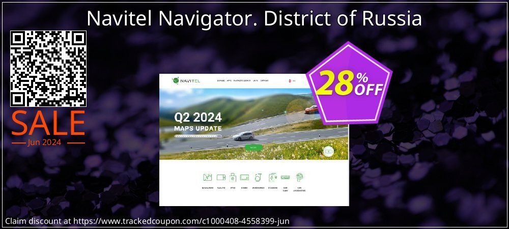 Navitel Navigator. District of Russia coupon on National Smile Day offering sales