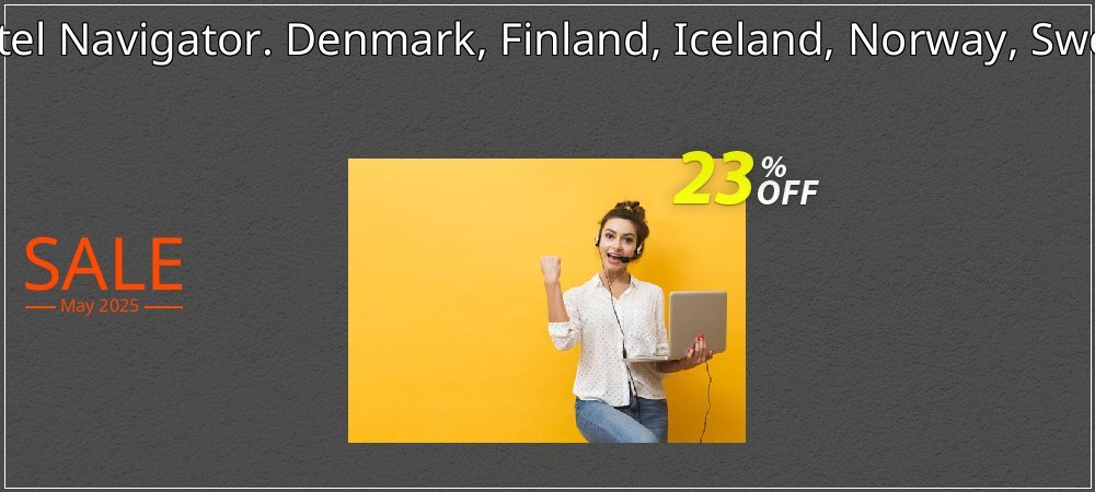 Navitel Navigator. Denmark, Finland, Iceland, Norway, Sweden coupon on National Memo Day offering discount