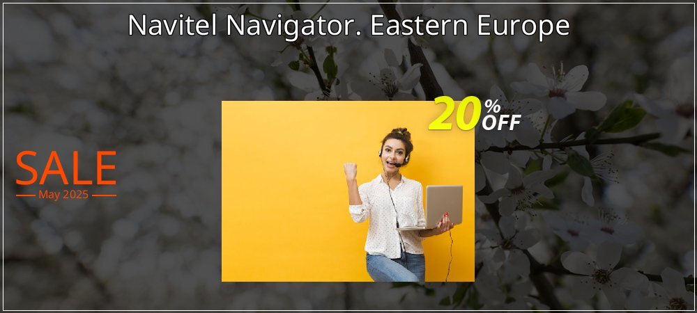 Navitel Navigator. Eastern Europe coupon on Mother's Day discounts