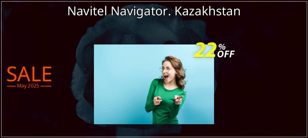 Navitel Navigator. Kazakhstan coupon on Easter Day sales