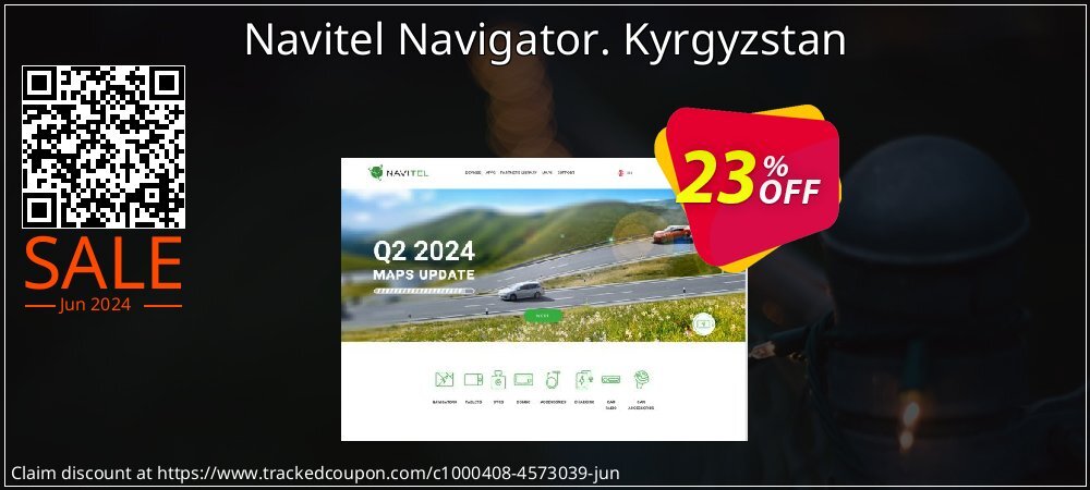 Navitel Navigator. Kyrgyzstan coupon on National Smile Day offer