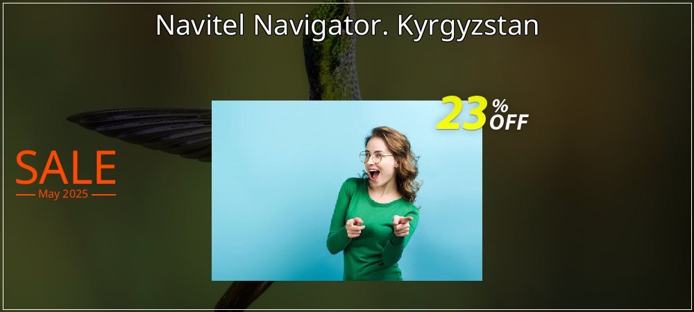 Navitel Navigator. Kyrgyzstan coupon on National Smile Day offer