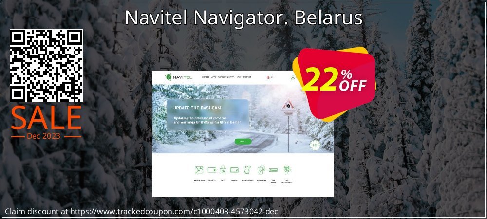 Navitel Navigator. Belarus coupon on April Fools' Day offering discount