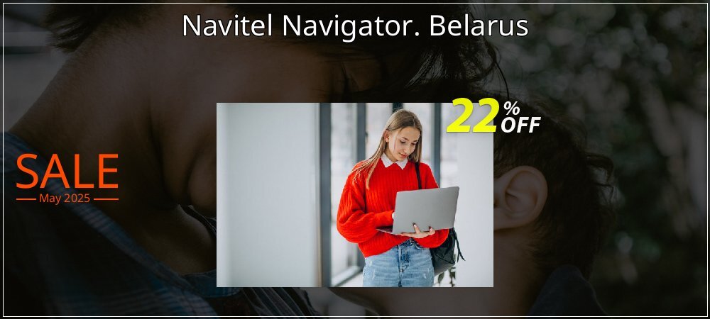 Navitel Navigator. Belarus coupon on April Fools' Day offering discount