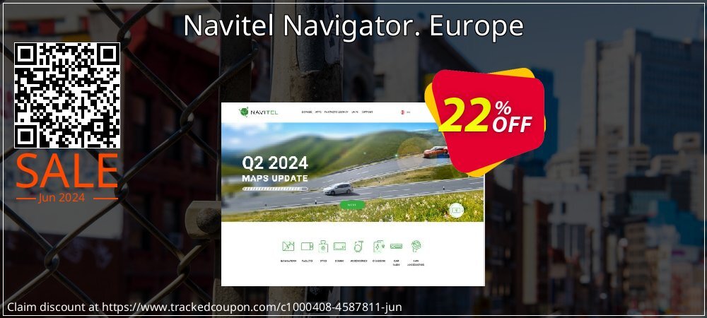 Navitel Navigator. Europe coupon on World Whisky Day offering sales