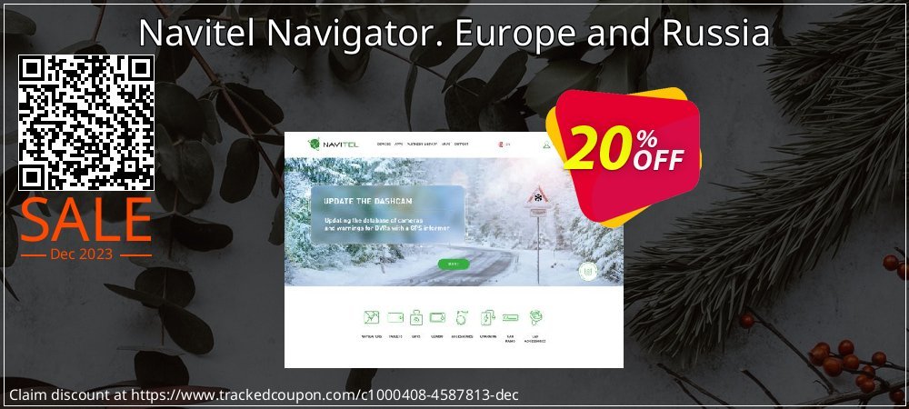 Navitel Navigator. Europe and Russia coupon on Easter Day super sale