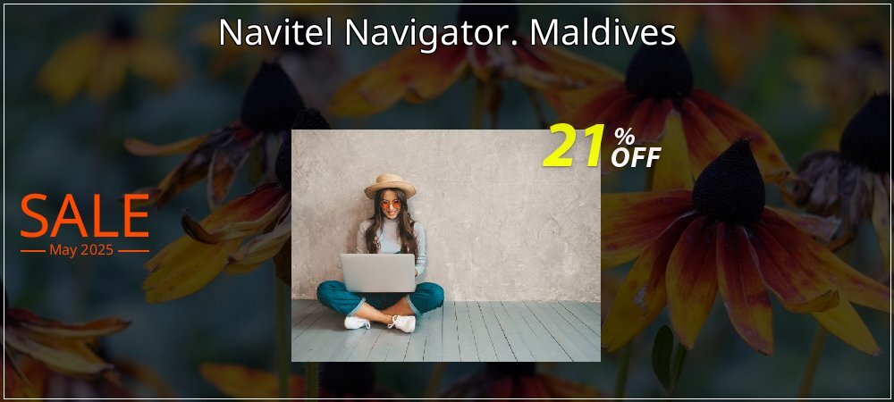 Navitel Navigator. Maldives coupon on National Walking Day sales