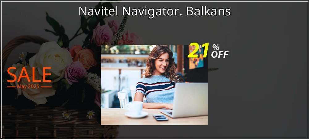 Navitel Navigator. Balkans coupon on World Party Day offering sales