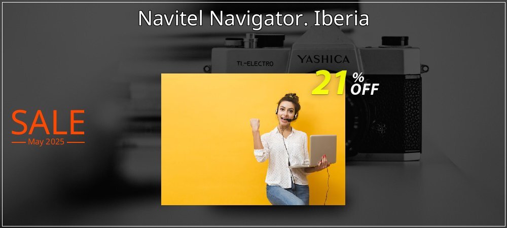 Navitel Navigator. Iberia coupon on April Fools' Day promotions