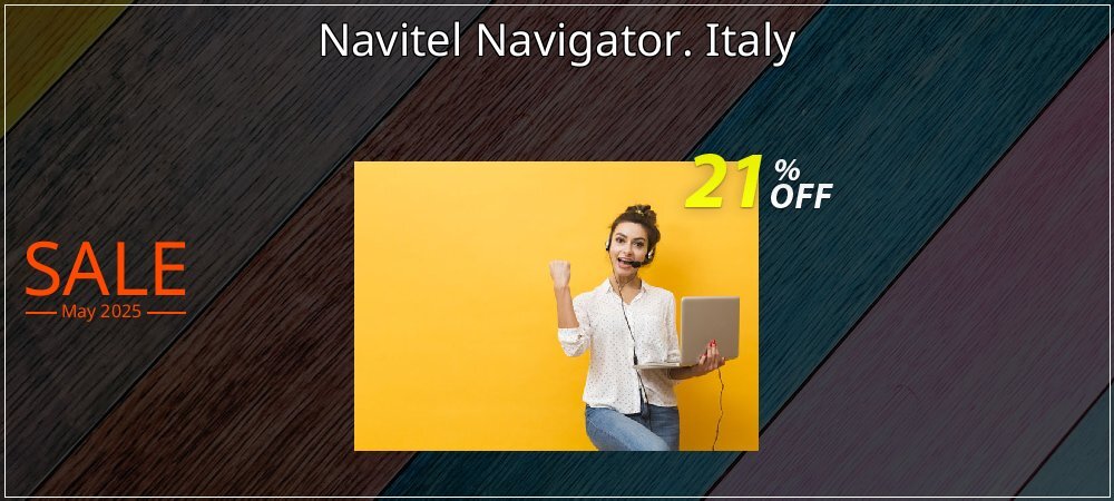Navitel Navigator. Italy coupon on National Smile Day discounts