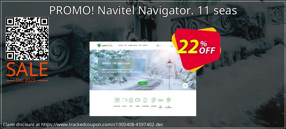 PROMO! Navitel Navigator. 11 seas coupon on April Fools' Day deals