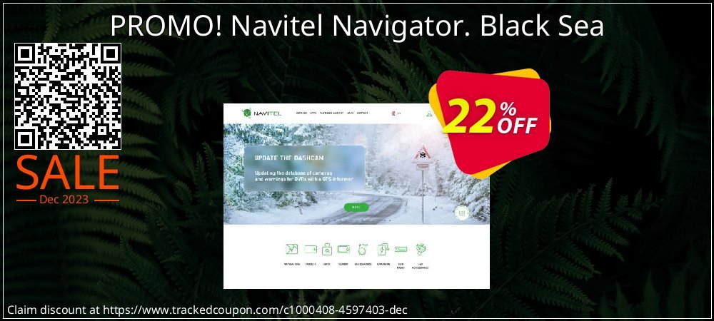PROMO! Navitel Navigator. Black Sea coupon on Easter Day offer