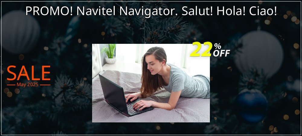 PROMO! Navitel Navigator. Salut! Hola! Ciao! coupon on World Password Day offering discount