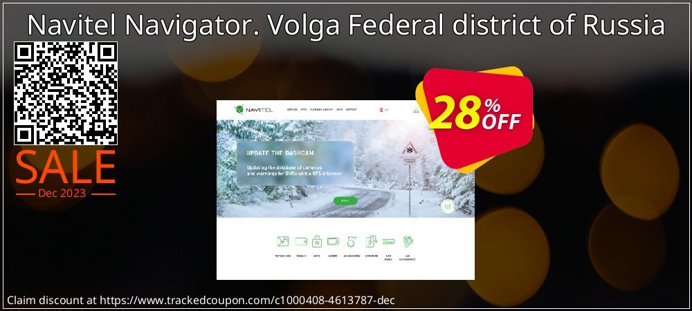 Navitel Navigator. Volga Federal district of Russia coupon on April Fools' Day super sale