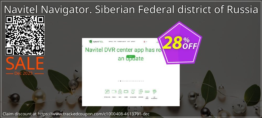 Navitel Navigator. Siberian Federal district of Russia coupon on National Loyalty Day offer