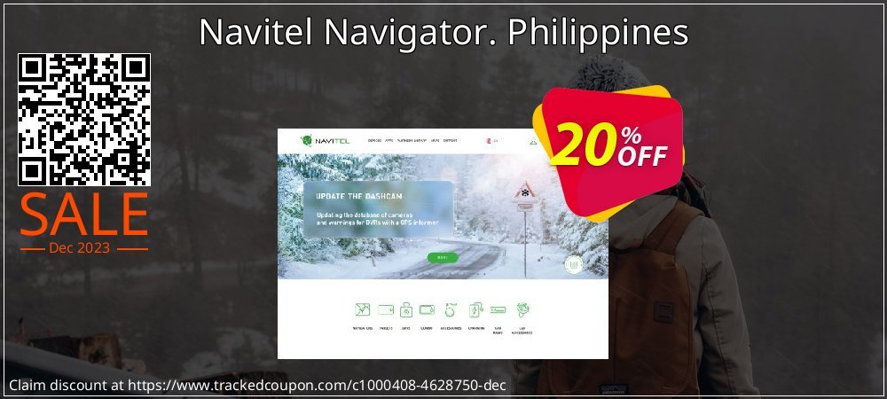 Navitel Navigator. Philippines coupon on National Walking Day offer