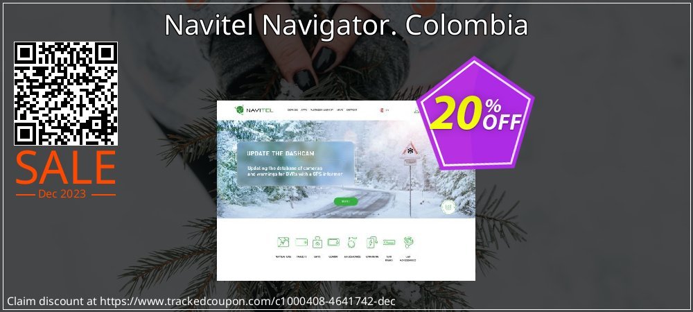 Navitel Navigator. Colombia coupon on April Fools' Day discounts