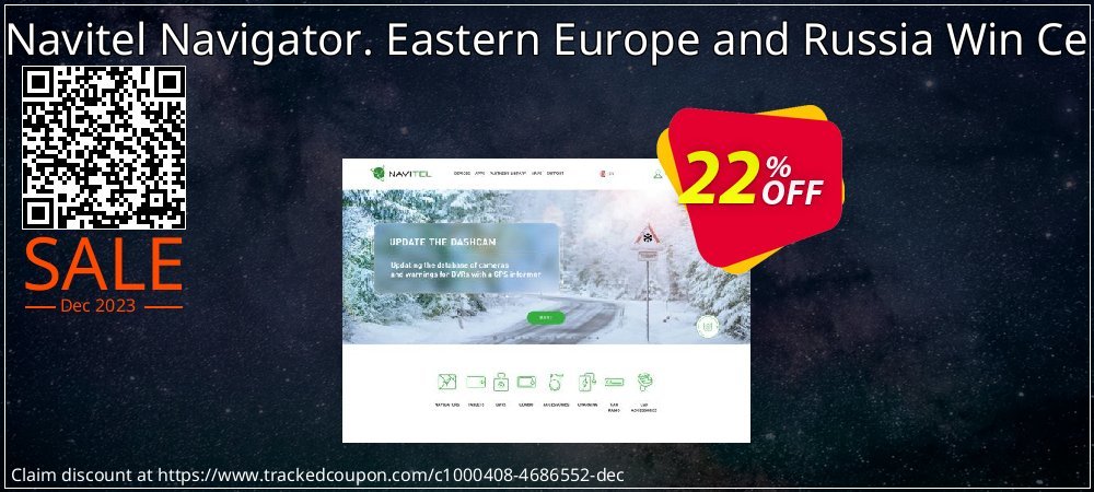 Navitel Navigator. Eastern Europe and Russia Win Ce coupon on April Fools' Day super sale