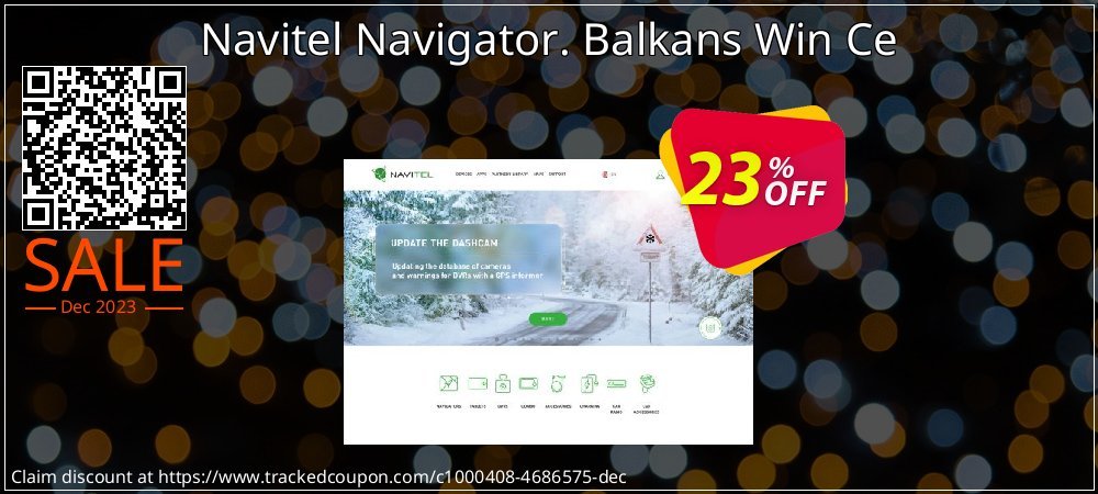 Navitel Navigator. Balkans Win Ce coupon on National Walking Day offer