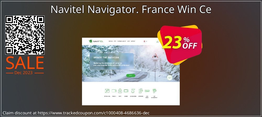 Navitel Navigator. France Win Ce coupon on World Party Day sales