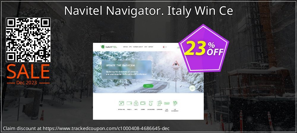 Navitel Navigator. Italy Win Ce coupon on World Backup Day promotions