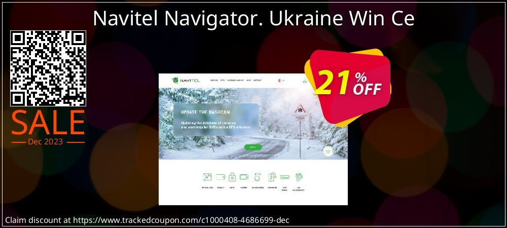 Navitel Navigator. Ukraine Win Ce coupon on April Fools' Day promotions