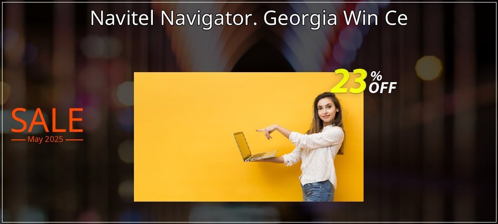 Navitel Navigator. Georgia Win Ce coupon on National Walking Day super sale