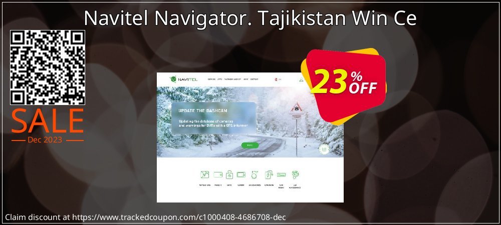 Navitel Navigator. Tajikistan Win Ce coupon on Easter Day sales
