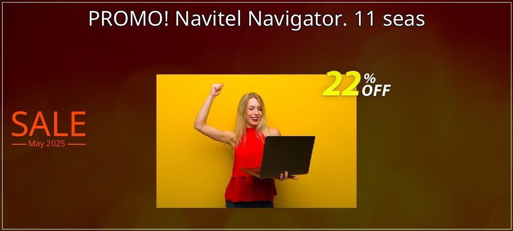 PROMO! Navitel Navigator. 11 seas coupon on April Fools' Day deals