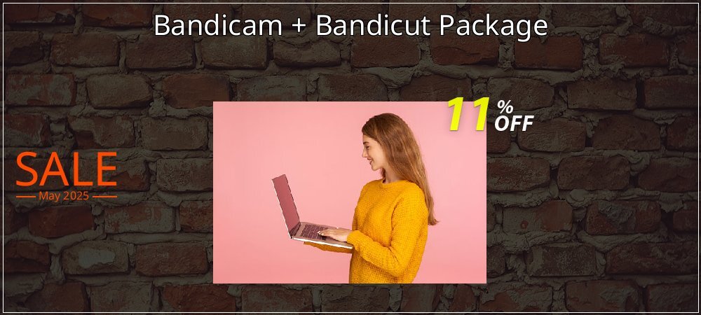 Bandicam + Bandicut Package coupon on Mother Day offering sales