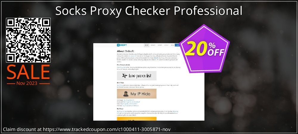 Socks Proxy Checker Professional coupon on World Party Day super sale