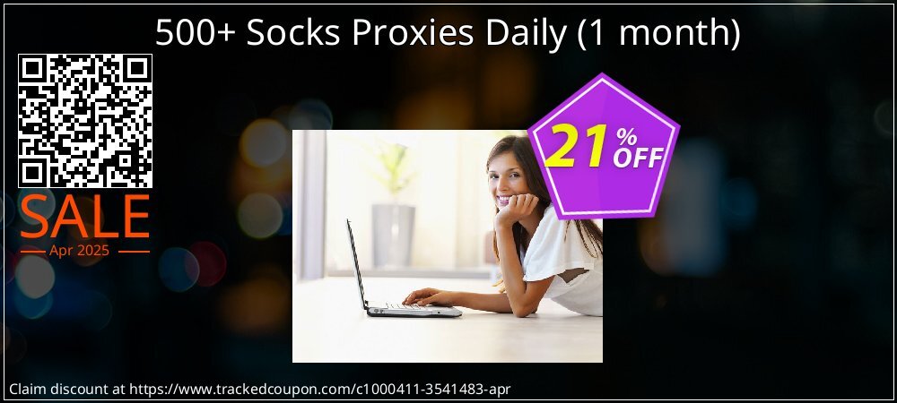 500+ Socks Proxies Daily - 1 month  coupon on Virtual Vacation Day sales