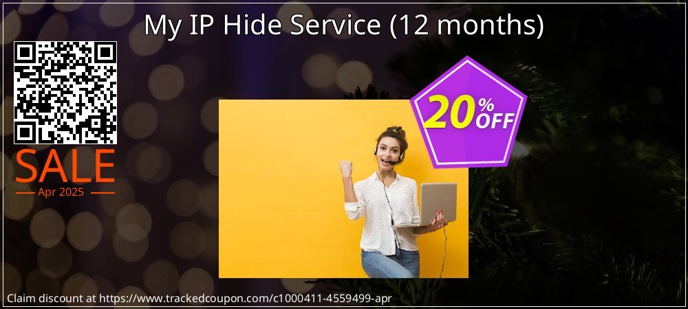 My IP Hide Service - 12 months  coupon on National Smile Day deals