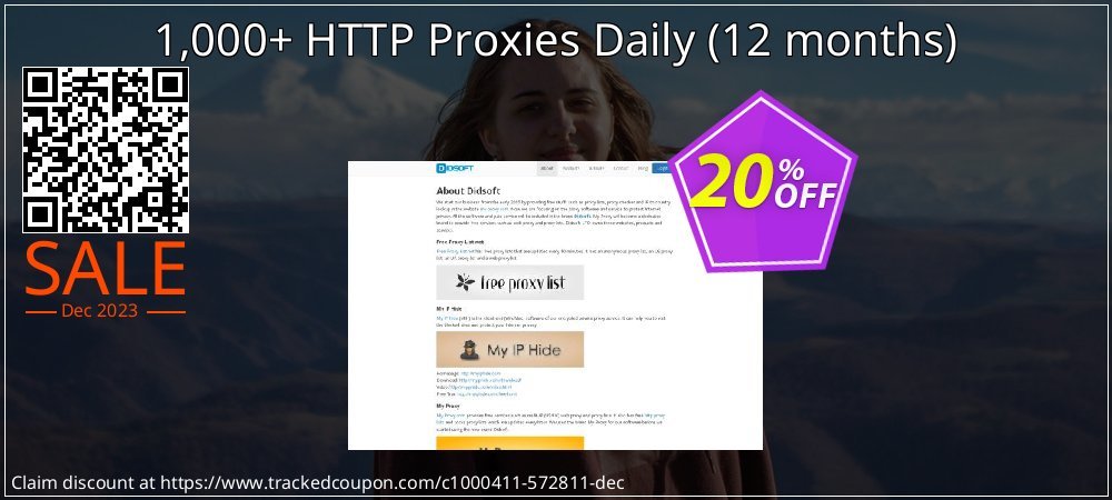 1,000+ HTTP Proxies Daily - 12 months  coupon on World Party Day super sale