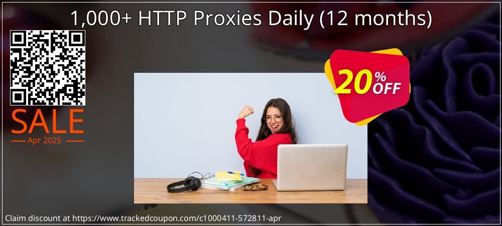 1,000+ HTTP Proxies Daily - 12 months  coupon on World Party Day super sale