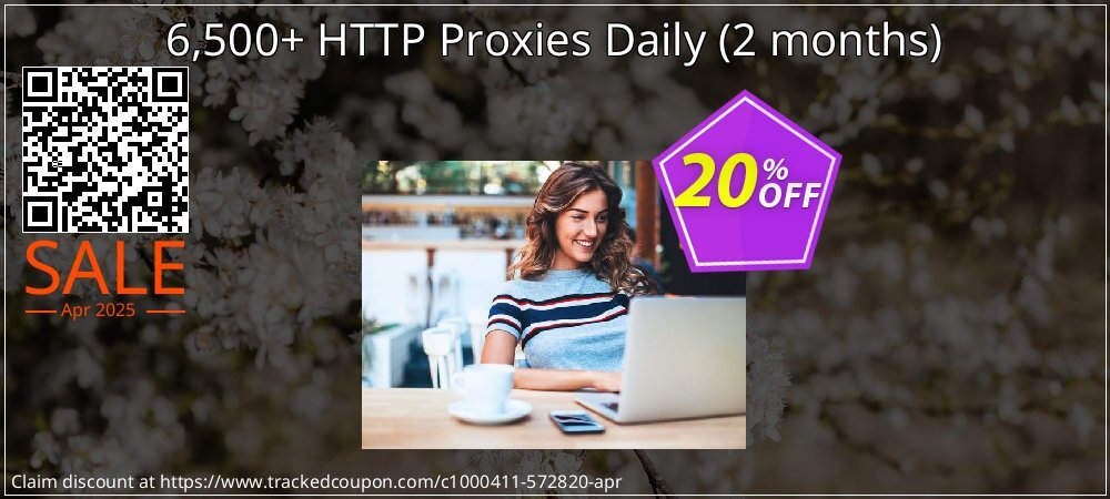 6,500+ HTTP Proxies Daily - 2 months  coupon on World Backup Day offering sales