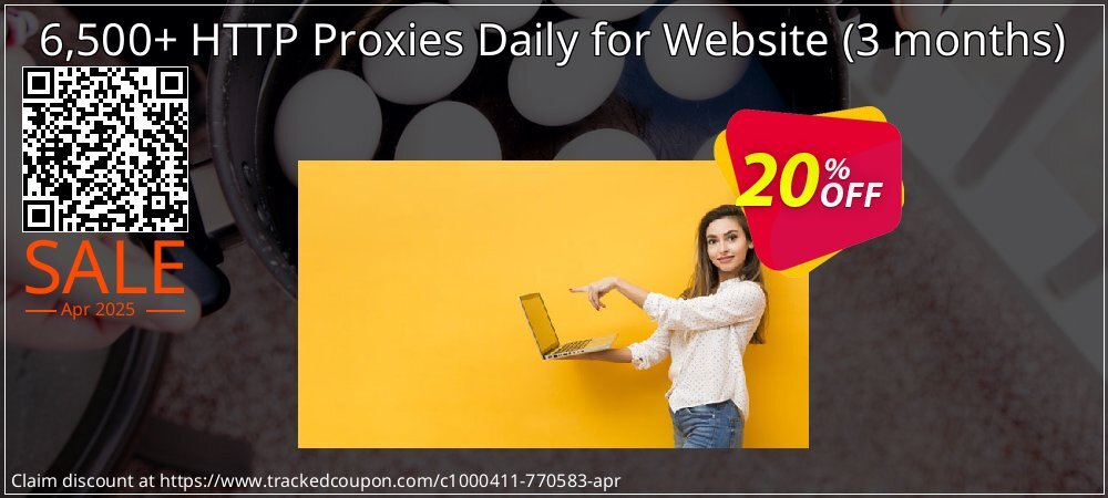 6,500+ HTTP Proxies Daily for Website - 3 months  coupon on Virtual Vacation Day offer