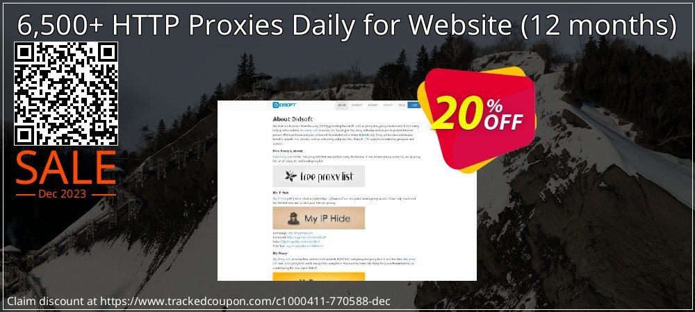 6,500+ HTTP Proxies Daily for Website - 12 months  coupon on Easter Day promotions