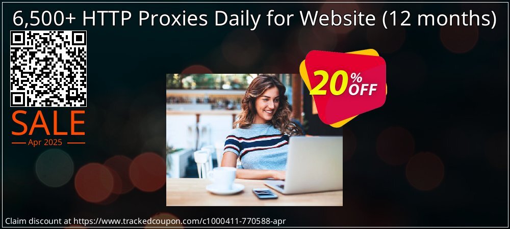 6,500+ HTTP Proxies Daily for Website - 12 months  coupon on Virtual Vacation Day discounts