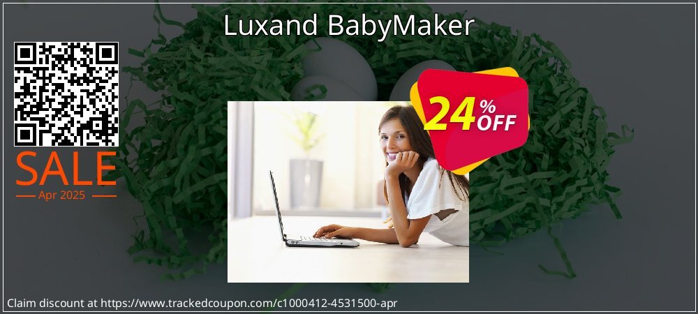 Luxand BabyMaker coupon on National Walking Day deals