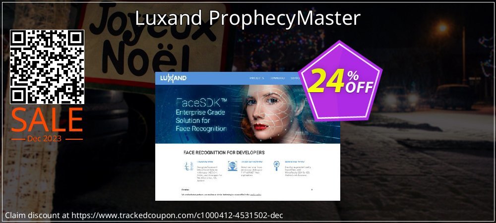Luxand ProphecyMaster coupon on April Fools' Day discount