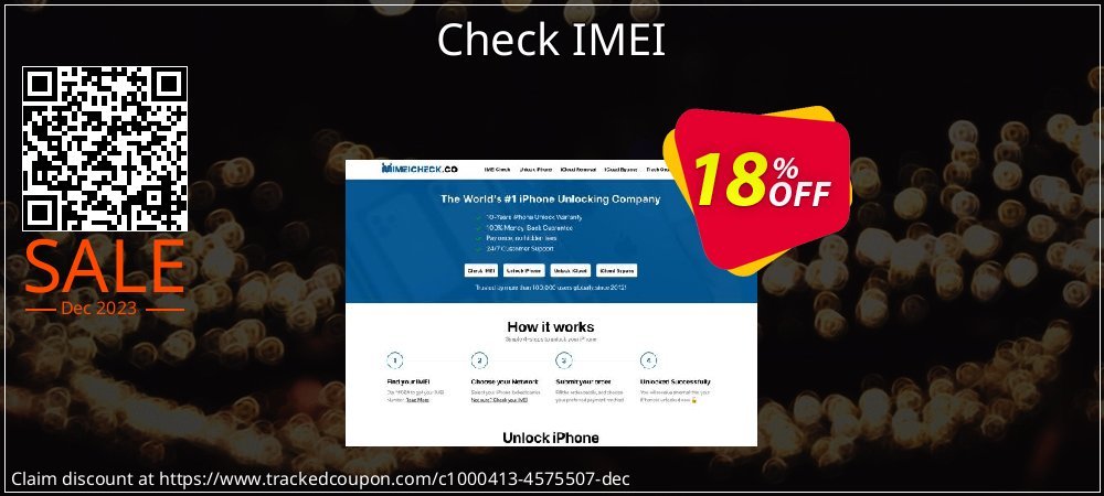 Check IMEI coupon on April Fools' Day promotions