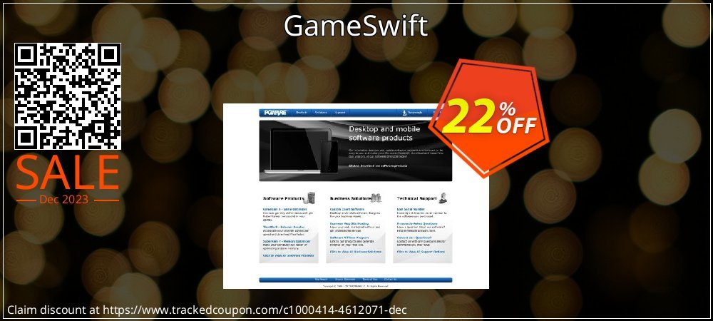 GameSwift coupon on World Party Day super sale