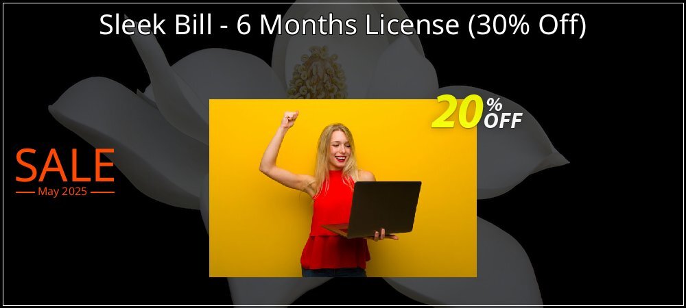 Sleek Bill - 6 Months License - 30% Off  coupon on April Fools' Day deals