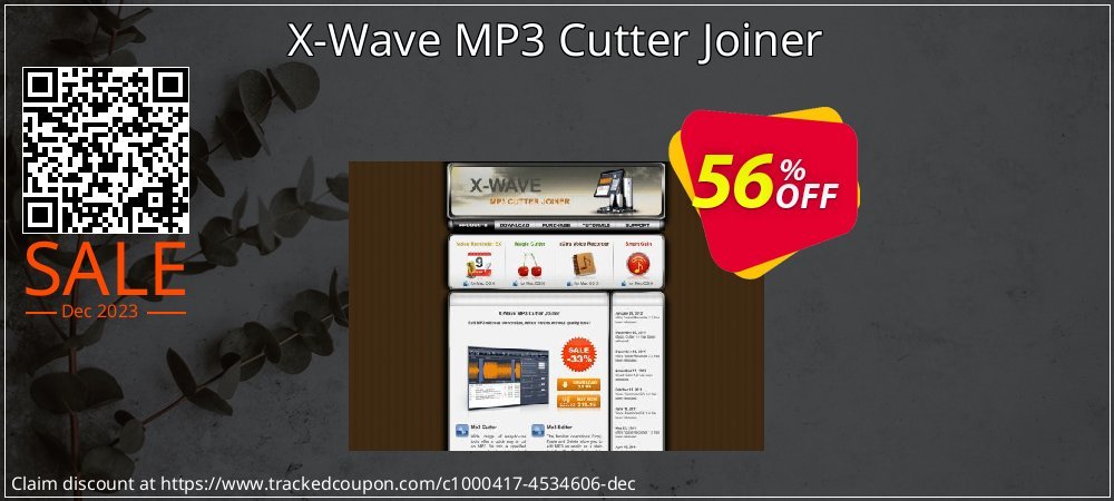 X-Wave MP3 Cutter Joiner coupon on Palm Sunday super sale