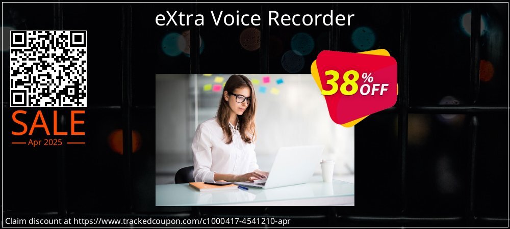 eXtra Voice Recorder coupon on National Walking Day offering sales