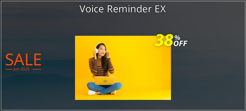 Voice Reminder EX coupon on National Walking Day discount