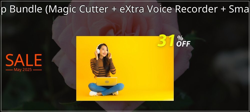 Mac App Bundle - Magic Cutter + eXtra Voice Recorder + Smart Gain  coupon on Social Media Day discounts