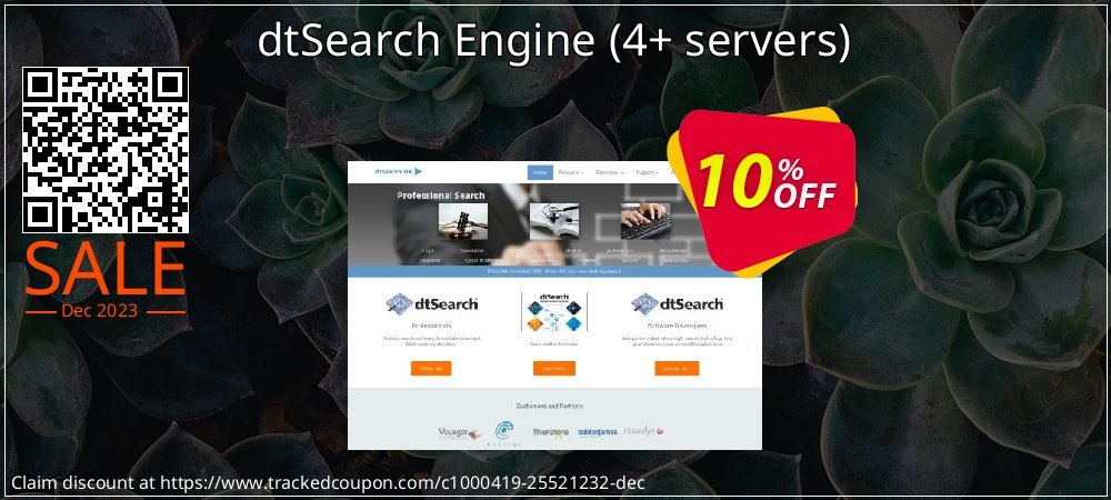 dtSearch Engine - 4+ servers  coupon on Working Day offering discount