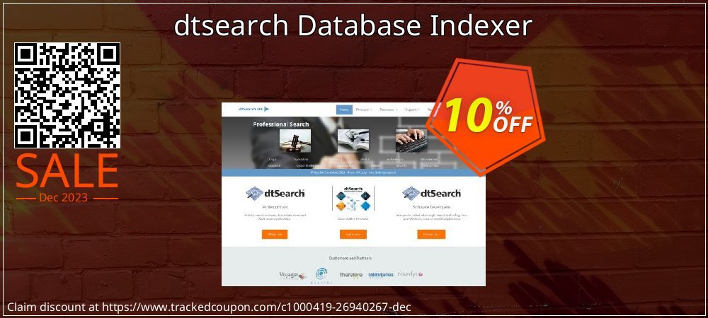 dtsearch Database Indexer coupon on Working Day sales
